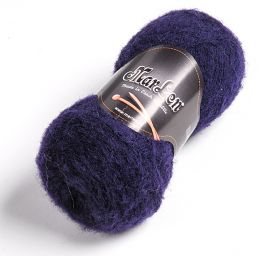 Pletací příze mohér směs MarLen modrá