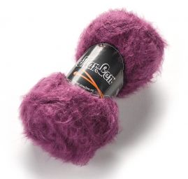 Příze viskoza, vlna, kašmír směs MarLen tm.fialová