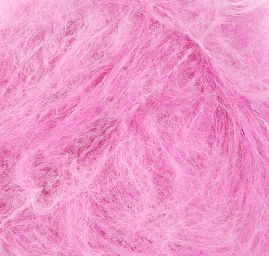 Mohér dlouhý vlas pletací příze MarLen růžová