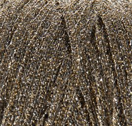 Efektní stužková příze MarLen starozlatá