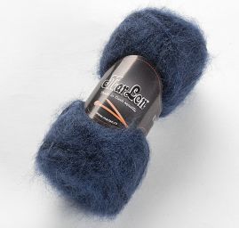 Mohérová pletací příze směs MarLen modrá