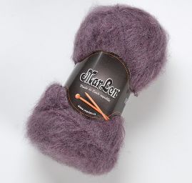 Mohérová pletací příze MarLen fialová