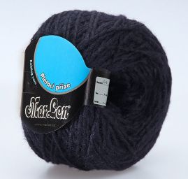 Hedvábná příze temně modrá