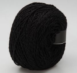 Hedvábná příze černá