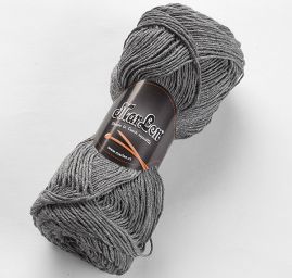 Vlněná pletací příze MarLen šedá