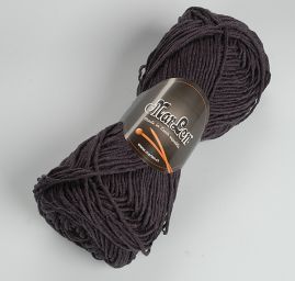 Pletací příze Marlen středně silná hnědá