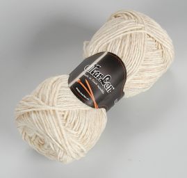 Pletací příze MarLen středně silná smetanová