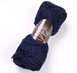 Pletací příze MarLen tenká tmavě modrá