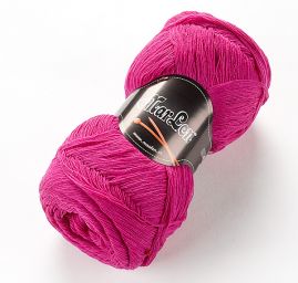 Pletací příze panenská vlna pastel fuchsiová