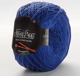 Bavlněná příze MarLen modrá