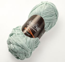 Efektní stužková příze MarLen bavlna/viskoza zelená