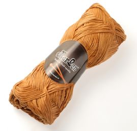 Stužková bavlněná příze MarLen střední síly skořice