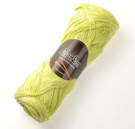 Bavlněná příze MarLen klasická světle zelená