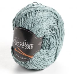 Bavlněná pletací příze MarLen kulatá pastel azurová