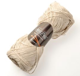 Stužková pletací příze MarLen střední síly smetanová