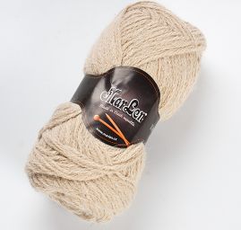 Pletací příze MarLen vlna alpaka směs béžová II.jakost