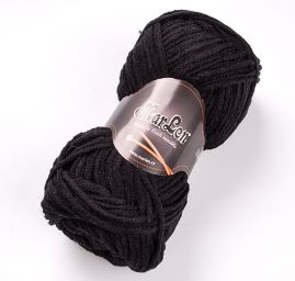 Pletací příze MarLen středně silná černá