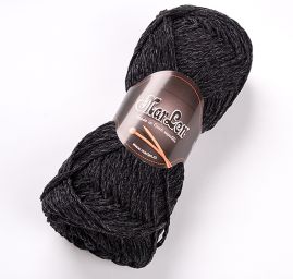 Pletací příze MarLen středně silná antracitová