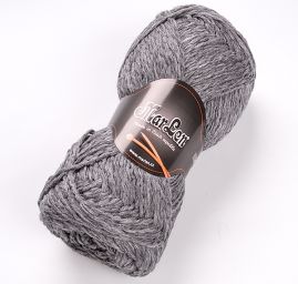 Pletací příze MarLen středně silná šedá