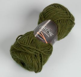 Efektní silnější příze MarLen "robusto" zelená