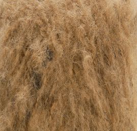 Mohér směs příze MarLen camel hnědá černý nopek