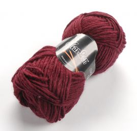 Pletací příze MarLen směs akryl vlna vínová