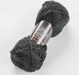 Bavlněná pletací příze MarLen nestejné síly černá