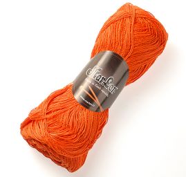 Bavlněná příze MarLen oranžový melír