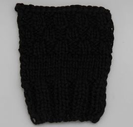 Stužková pletací příze MarLen černá