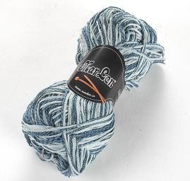 Stužková pletací příze MarLen jeans modrá