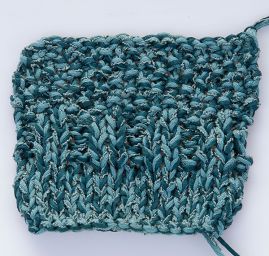 Bavlna směs příze MarLen tyrkys/petrolej melír