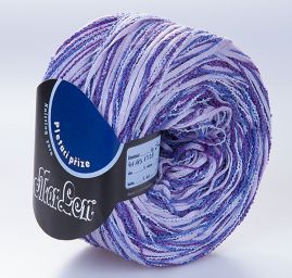 Bavlna stužková příze MarLen fialový melír