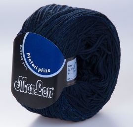 Bavlna směs  příze MarLen tm.modrý melír