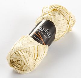 Bavlněná stužková příze MarLen vanilkově žlutá