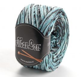 Bavlna směs pletací příze MarLen tyrkysovohnědá