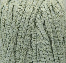 Stužková pletacie Prahe s leskom zelená