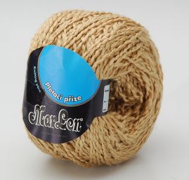 Hedvábná příze Marlen zlatobéžová