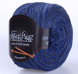 Bavlněná příze MarLen modročerná barva