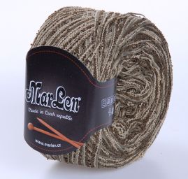 Bavlněná příze MarLen olivový melír