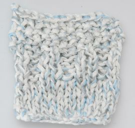 Stužková bavlněná příze Marlen modrý melír