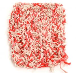 Stužková příze MarLen střapečky červený melír