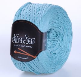 Stužková bavlněná příze MarLen světlemodrá barva