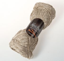 Stužková pletací příze MarLen hnědosmetanová