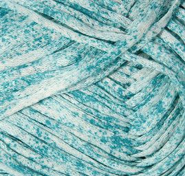 Stužková pletací příze MarLen smetanovotyrkysová