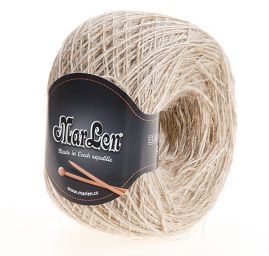 Lněná příze MarLen režná barva 