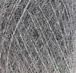 Efektní přípletová příze MarLen stříbrný dlouhý vlas