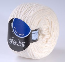 Vlněná pletací příze Marlen smetanová tenká