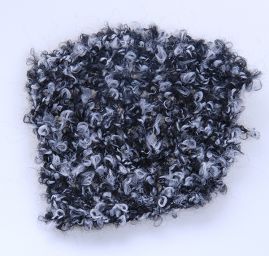 Směsová pletací příze MarLen černobílý melír