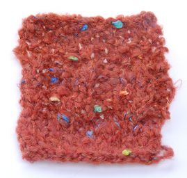 Efektní samovzorovací příze MarLen rezavá