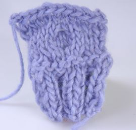 Efektní silnější příze Marlen "robusta" levandulová